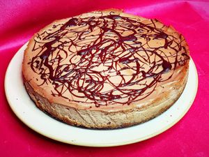 Chocolate tofu cheesecake  at Sunflour  in Orlando