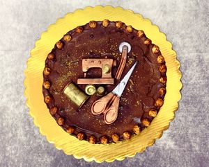 Chocolate hazelnut mousse cake  at Sunflour  in Orlando