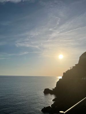 The view   at Bar e Vini a Piè de Mà in Riomaggiore