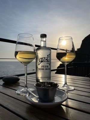 Great wines   at Bar e Vini a Piè de Mà in Riomaggiore