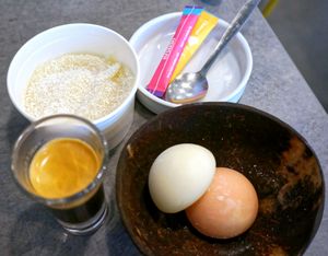 Mochi Glacé + Rice pudding at La Cantine Viêtgétarienne in Paris