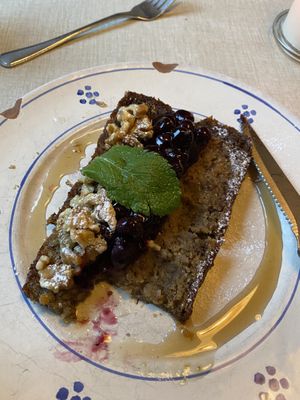 Banana bread with blueberries and walnuts   at Kalaset in Copenhagen