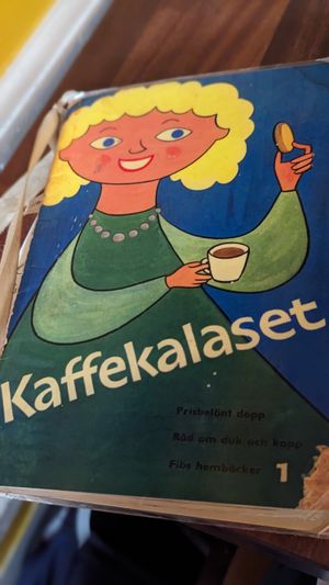 Menu cover at Kalaset in Copenhagen