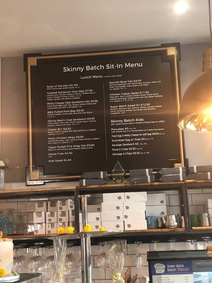 Menu  at Skinny Batch Bakery in Lusk