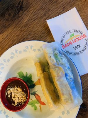 Rice met tofu en pindasaus  at Bami House 1976 in Munich