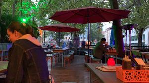 Buiten  at Bami House 1976 in Munich