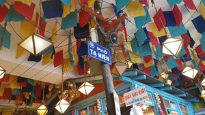 Interior at Bami House 1976 in Munich