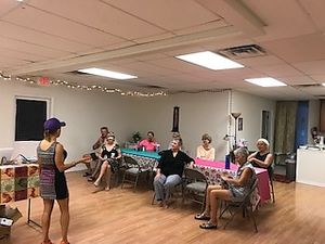 Amy from BeGreenWithAmy.com gives a presentation on the health benefits of a whole food, plant based lifestyle. at Venice Holistic Community in Venice