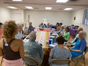 Eat, learn and socialize with like minded people.  at Venice Holistic Community in Venice