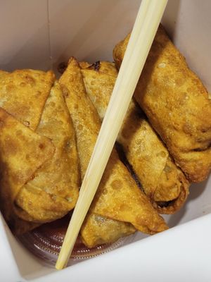 Veggie "tacos" at Lei Fong in San Salvador