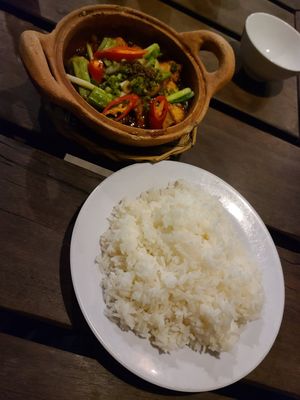 Caramelized tofu at Tin Tin Pizzas in Phu Quoc