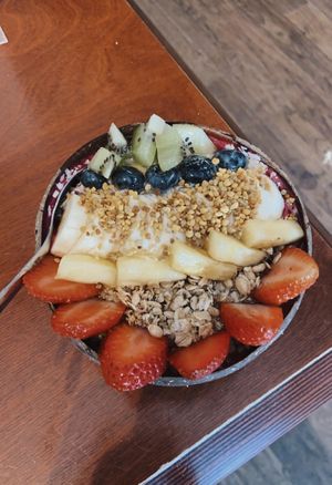 Sunrise bowl with agave  at Little Palm in Fort Myers Beach