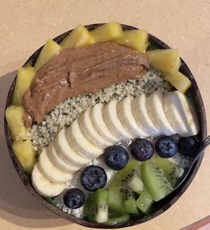 Great way to start the day! #Veganuary at Little Palm in Fort Myers Beach