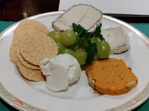 Really nice cheeses! at Bloodroot in Bridgeport