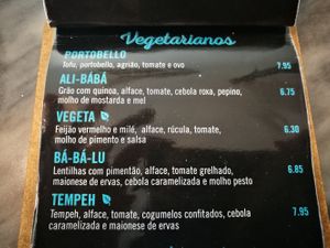 Menu at Hamburgueria do Bairro - Alexandre Herculano in Cascais