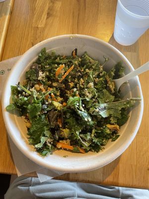 This was the Vegan Bliss salad. It was Delicious!   at Bliss & Vinegar in Grand Rapids