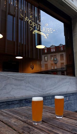  at Cafe Populaire in Fribourg