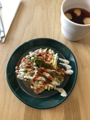 Avocado toast! at Plant in Oklahoma City