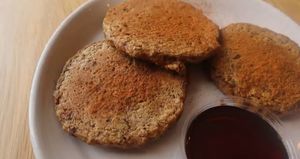 Banana pancakes at Plant in Oklahoma City