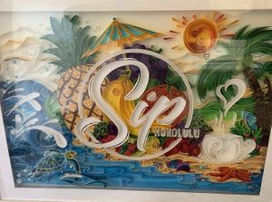 Sip Hononolu Sign  at Sip Honolulu in Honolulu