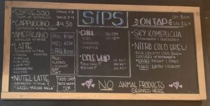 Menu  at Sip Honolulu in Honolulu