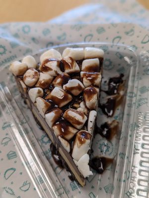 Rocky Road Cheesecake at Garden Grill in Las Vegas