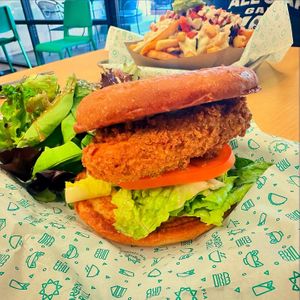 Chicken sandwich   at Garden Grill in Las Vegas