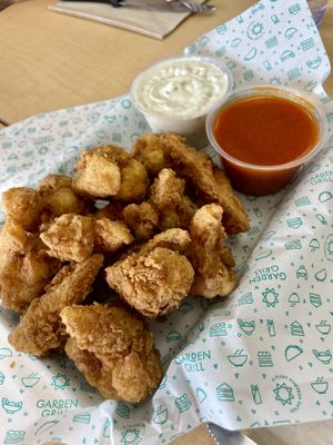 Cauliflower wings 10/10  at Garden Grill in Las Vegas