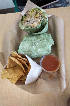 Caesar wrap at Garden Grill in Las Vegas