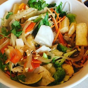 Viet Garden Bowl at Tofu Hut in Lacey