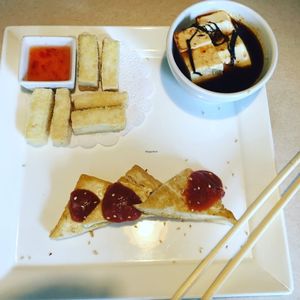 Tofu Platter at Tofu Hut in Lacey