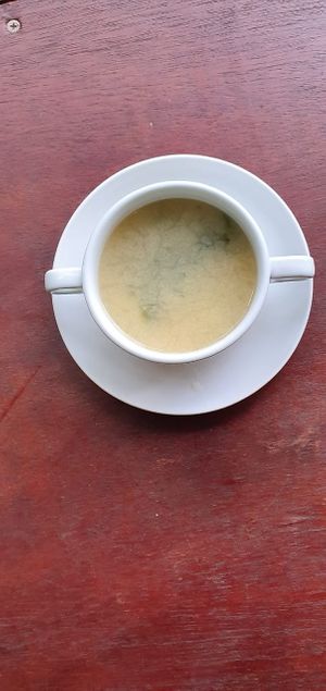 Miso Soup at Teratai Vegetarian in Ubud