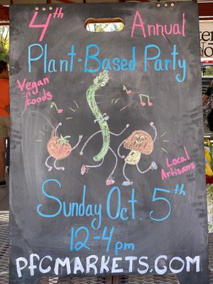 People's Plant-Based Party on 10/5/25, sponsored by People's Food Co-Op & Vegan Kalamazoo at Vegan Kalamazoo in Kalamazoo