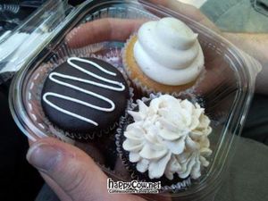 Vegan cupcakes! at Karmavore in New Westminster