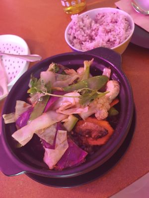 Mushroom claypot at Sky in Port Adelaide