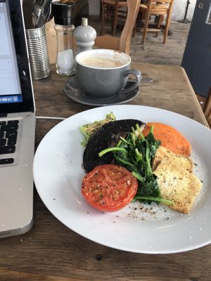 Great working breakfast at Cafe Rust at Cafe Rust in Brighton