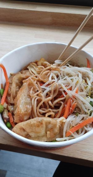 Vegan Yakisoba at Cheeky Duck in Sunderland