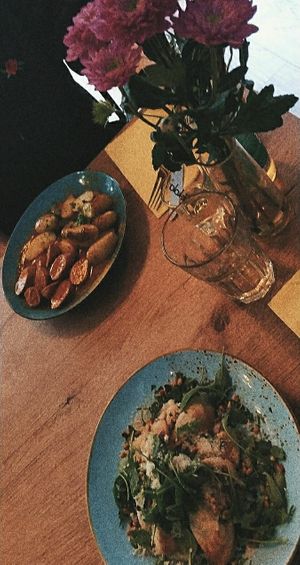 Currywurst vegan & Wareniki vegan at Doppeltsolecker in Dortmund