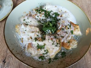 Vegan dumplings  at Doppeltsolecker in Dortmund