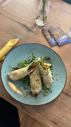 Blini mit Räucherlax   at Doppeltsolecker in Dortmund