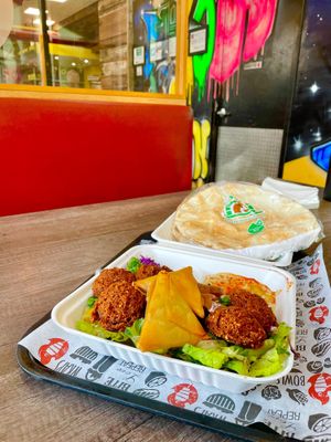   at Tahinis in London