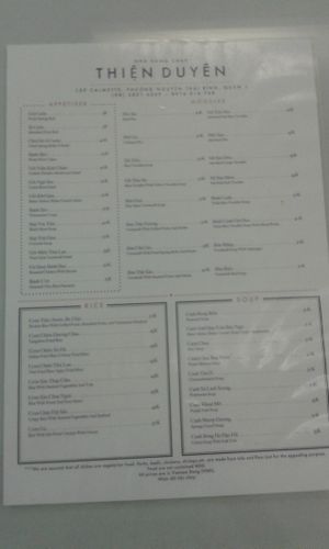 7 at Thien Duyen Ben Thanh in Ho Chi Minh City