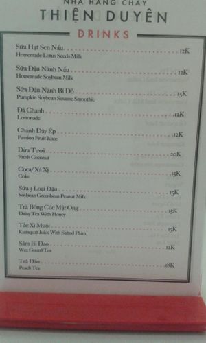 10 at Thien Duyen Ben Thanh in Ho Chi Minh City