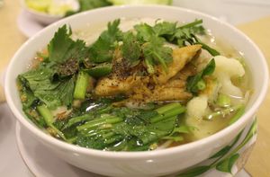 Vegan Pho at Thien Duyen Ben Thanh in Ho Chi Minh City