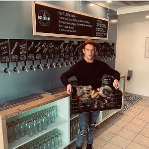 Kombucha taps at Mr Booch in Mangerton