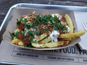 Vegane Currywurst Spezial at Frittenwerk - Holzgraben in Aachen