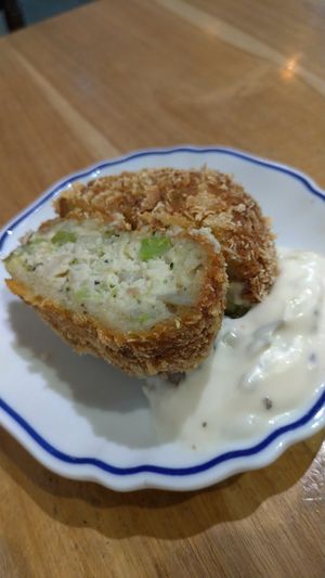 Vegan Croquette at Vegan Daily 半半食室 - BànBan Shí Shì in Taichung