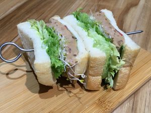 Taro paste sandwich (NT$80) at Vegan Daily 半半食室 - BànBan Shí Shì in Taichung