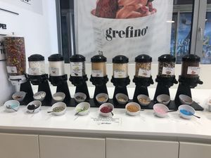 toppings at Grefino   in Ljubljana