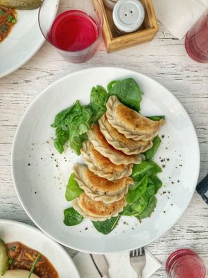 Polish Pierogi (tasty)  at Tez Mozna in Poznan